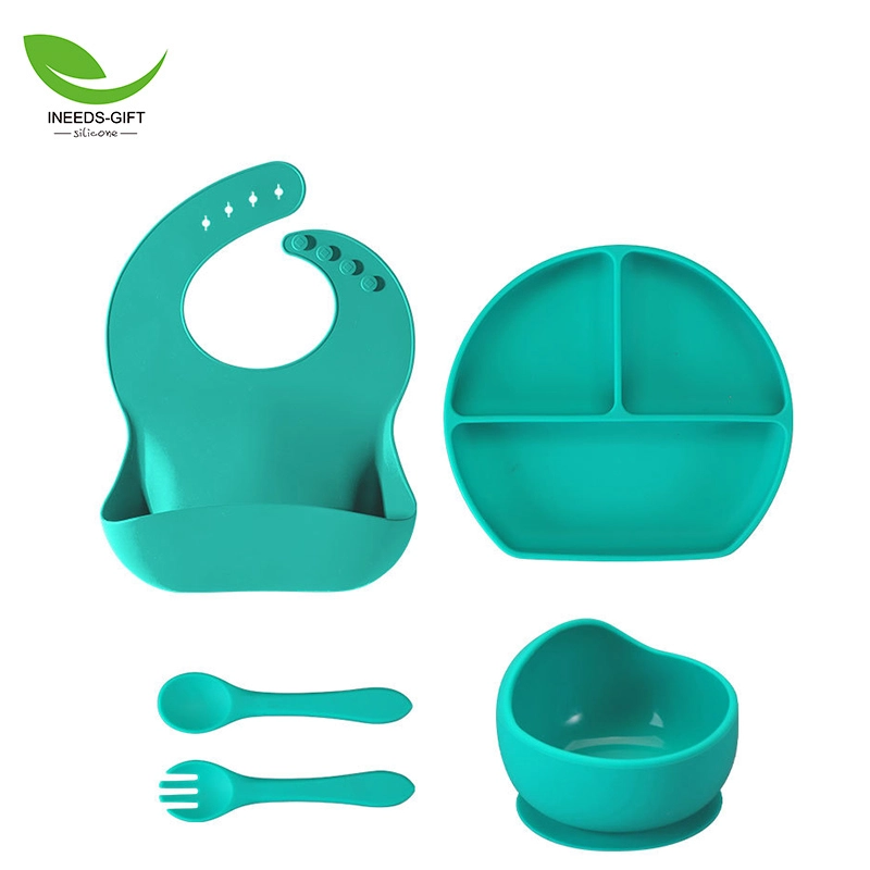 Babador de silicone infantil
