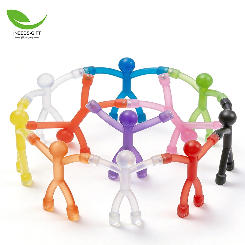 Figuras magnéticas de silicone infantil