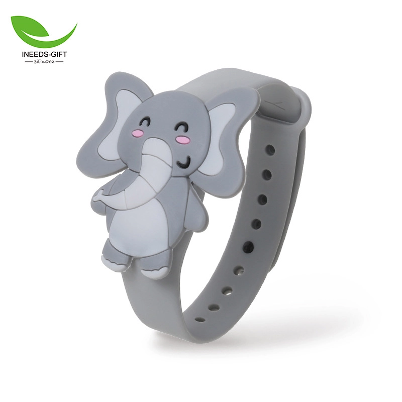 Pulseira de animais de silicone