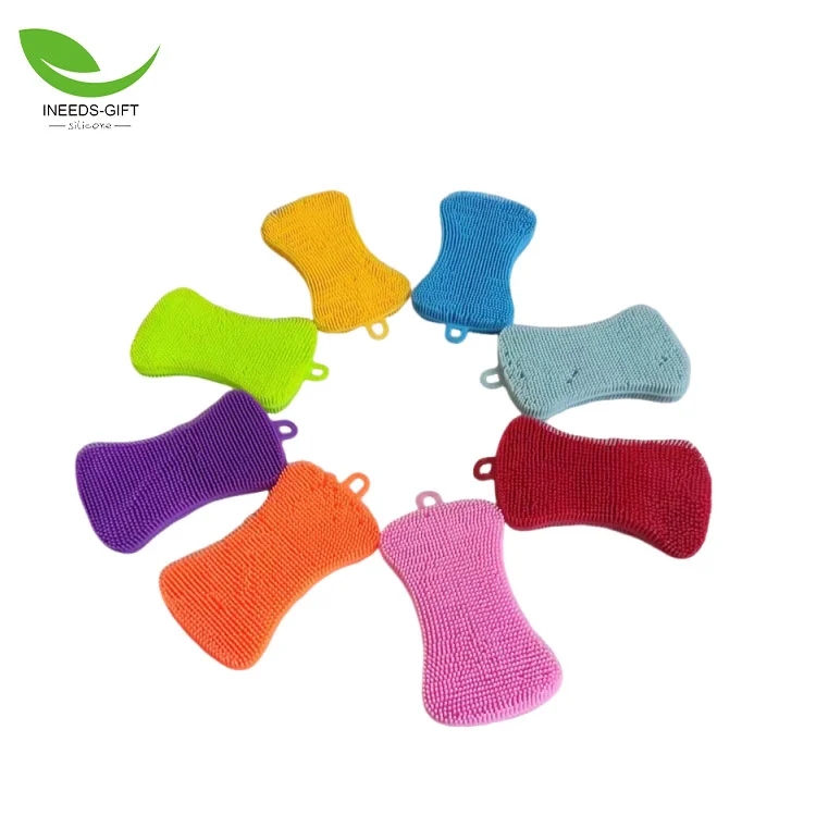 Escova de lavar louça de silicone