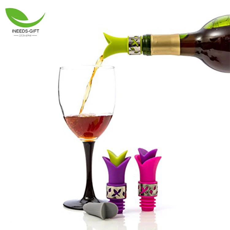 Rolha de vinho de silicone